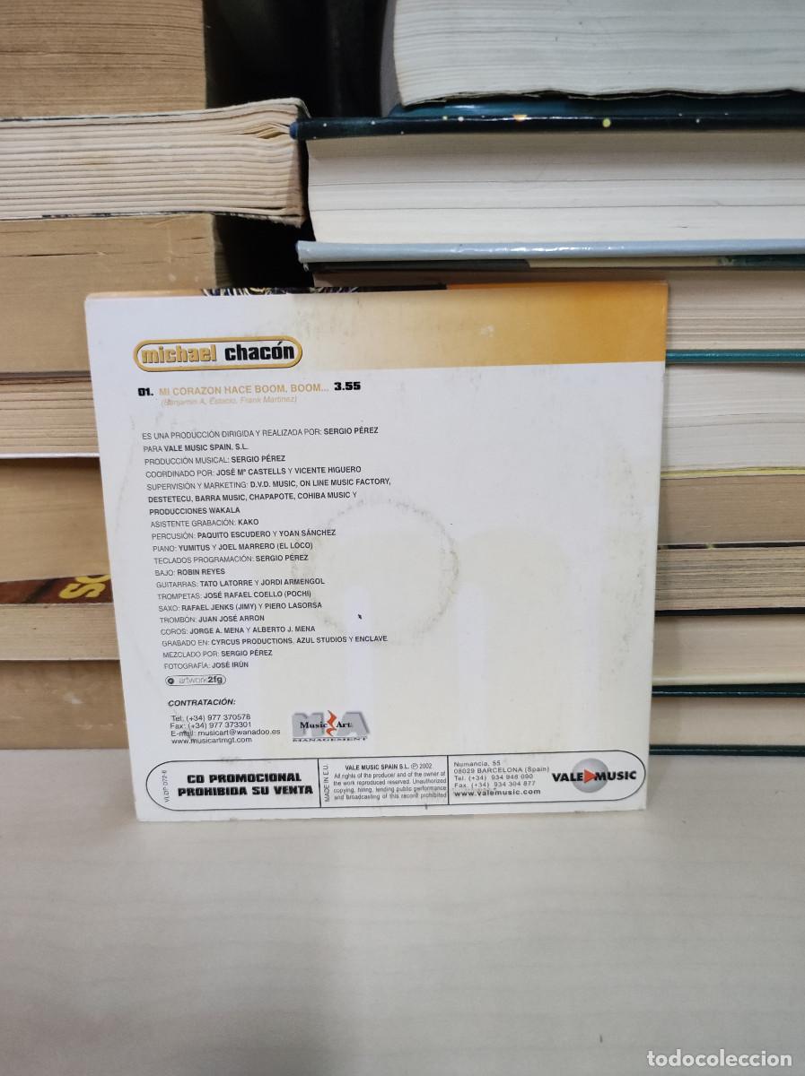 CDs de m&uacute;sica: Michael Chacon &ndash; Mi Coraz&oacute;n Hace Boom, Boom - Foto 2
