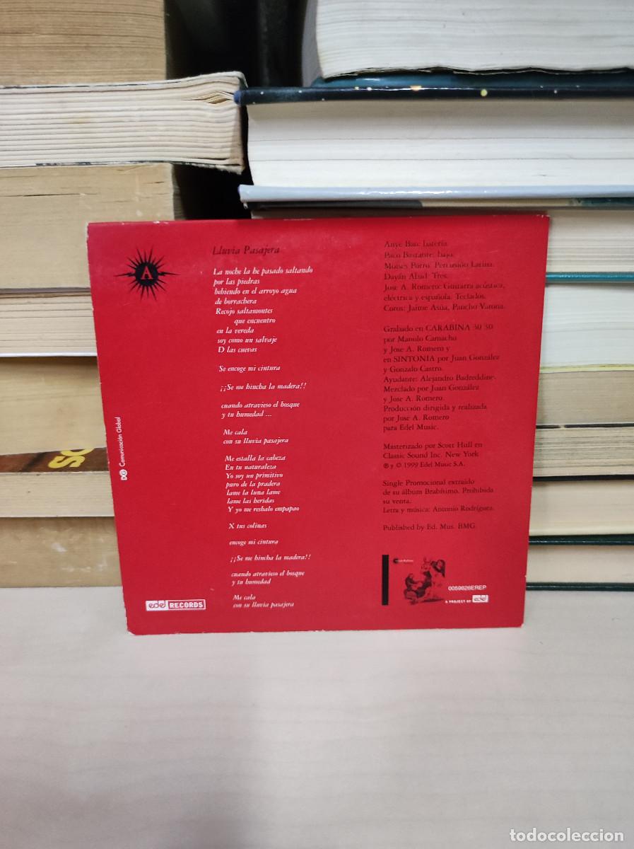 CDs de m&uacute;sica: Antonio Rodr&iacute;guez &ndash; Lluvia Pasajera - Foto 2