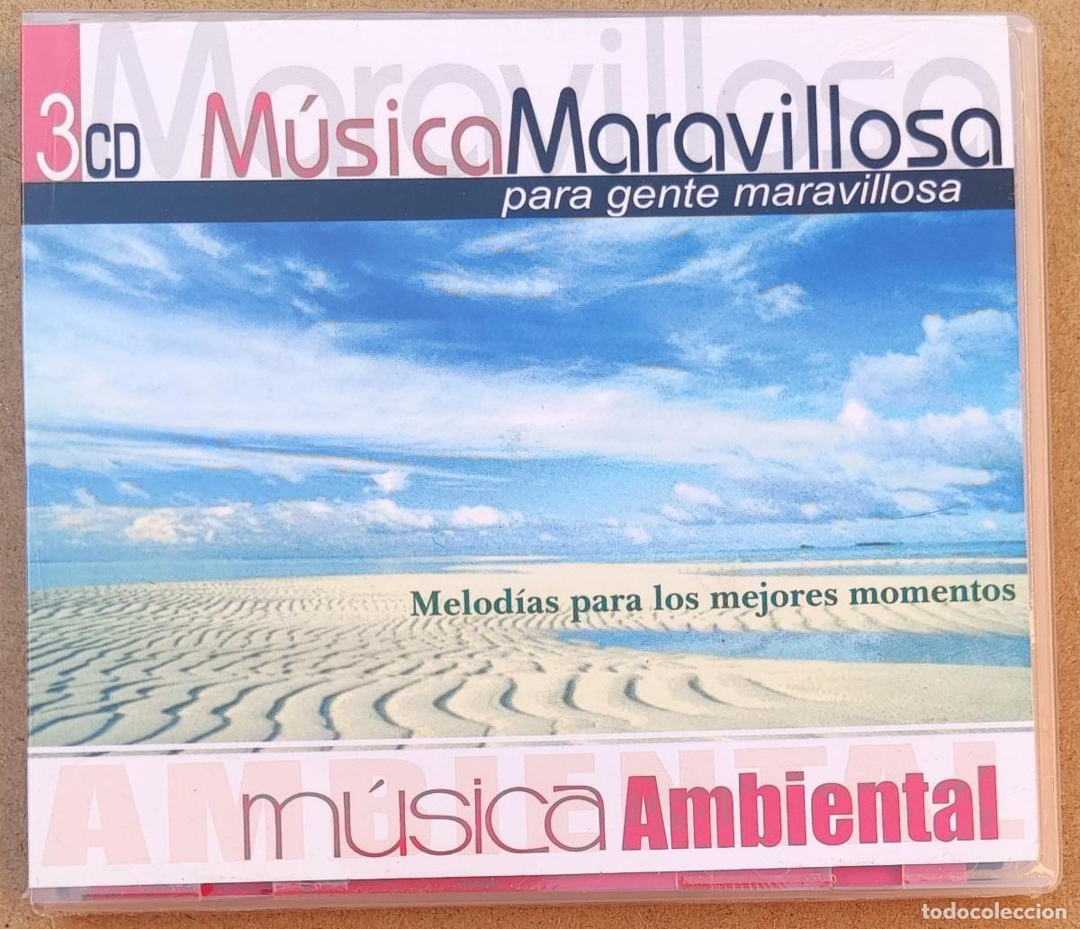 CD de M&uacute;sica: MUSICA MARAVILLOSA - MUSICA AMBIENTAL (3CD) 63 TEMAS -PRECINTADO