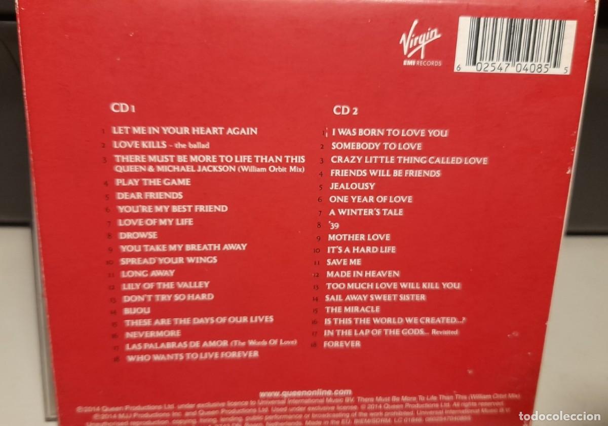 CDs de m&uacute;sica: DOBLE CD QUEEN : FOREVER ( 36 TRACKS ) - Foto 12