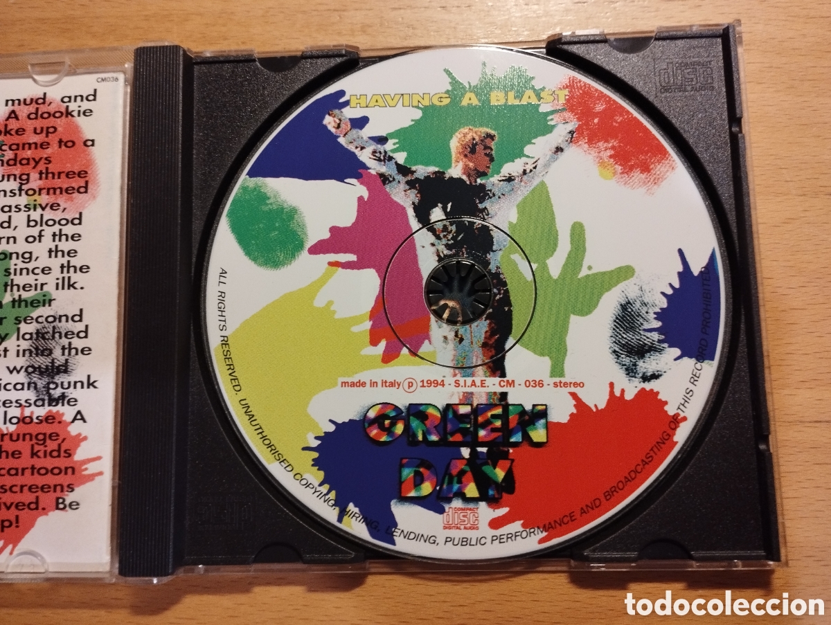 CDs de m&uacute;sica: GREEN DAY. HAVING A BLAST (CD) - Foto 2