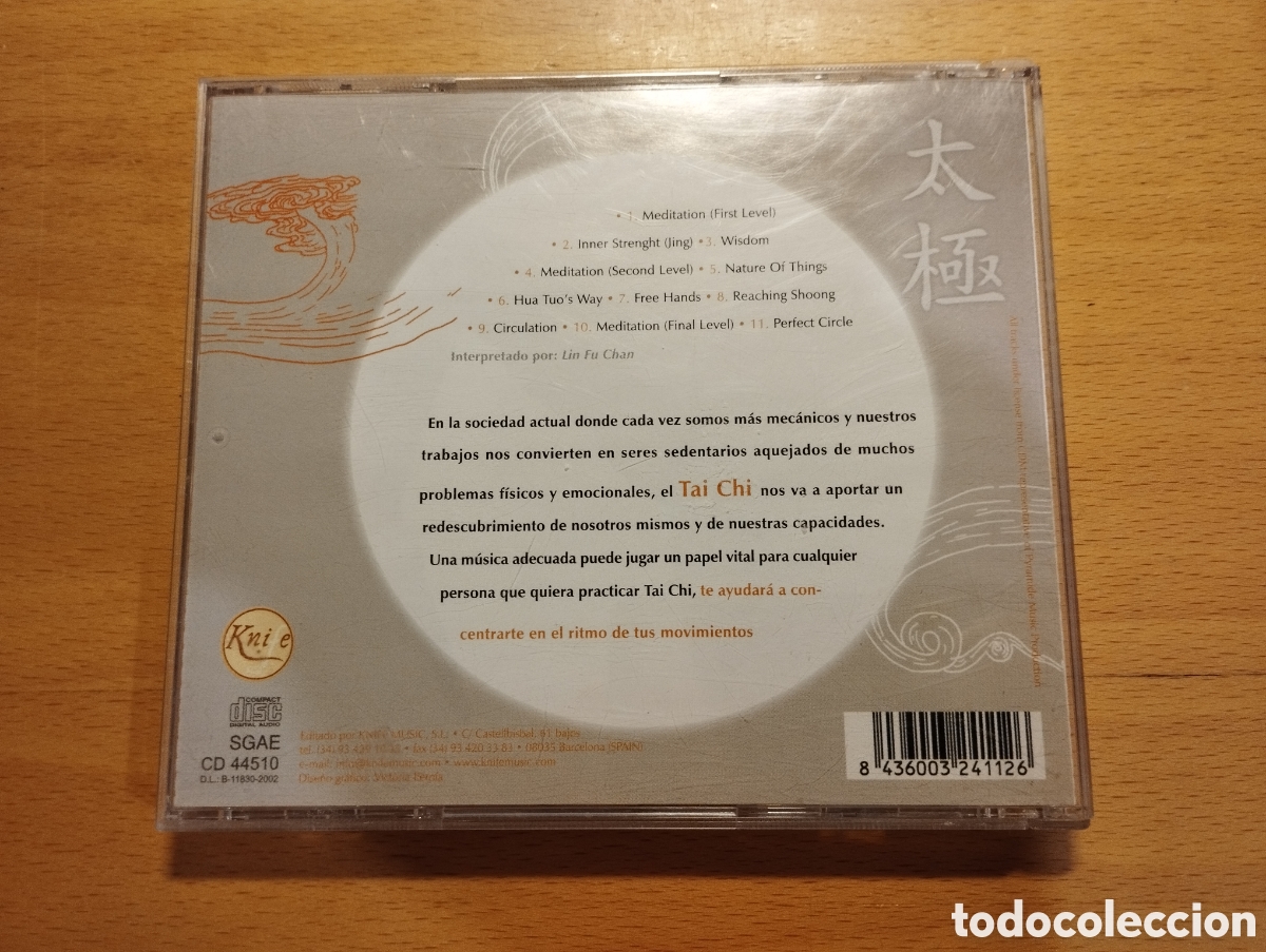 CDs de m&uacute;sica: TAI CHI (CD) - Foto 3