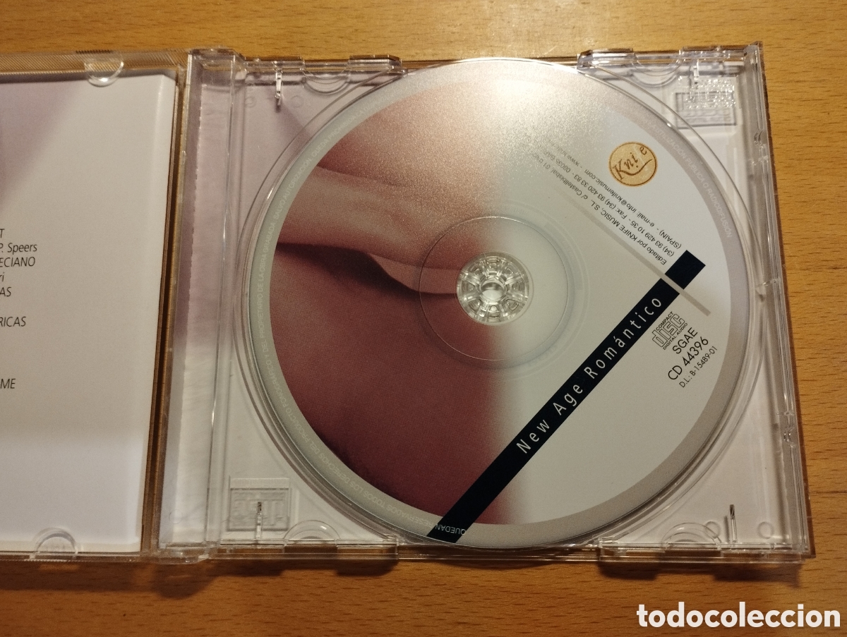 CDs de m&uacute;sica: NEW AGE ROM&Aacute;NTICO (CD) - Foto 2