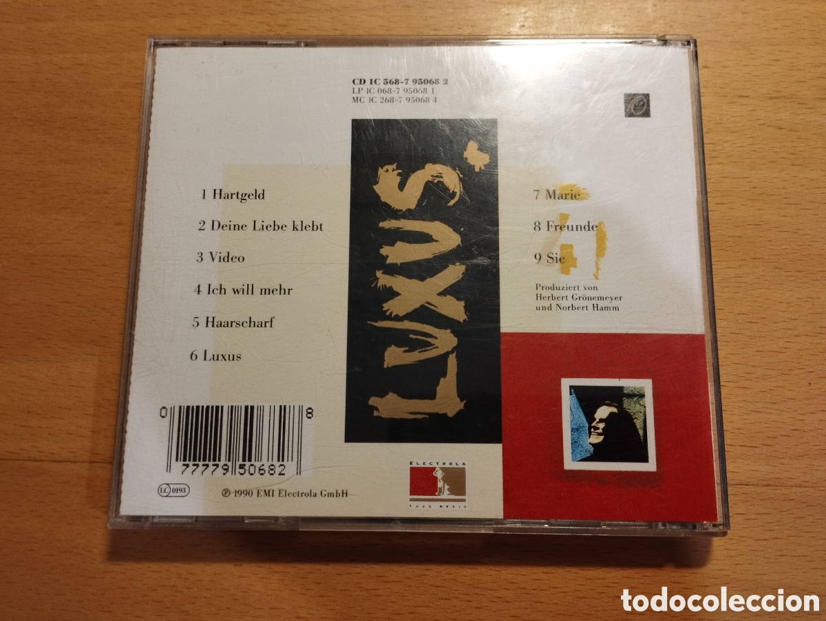 CDs de m&uacute;sica: HERBERT GR&Ouml;NEMEYER. LUXUS (CD) - Foto 3