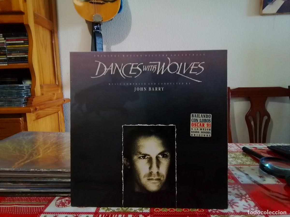 CD di Musica: John Barry &lrm;&ndash; Dances With Wolves (Original Motion Picture Soundtrack) / LP SPAIN 1990. NM/NM