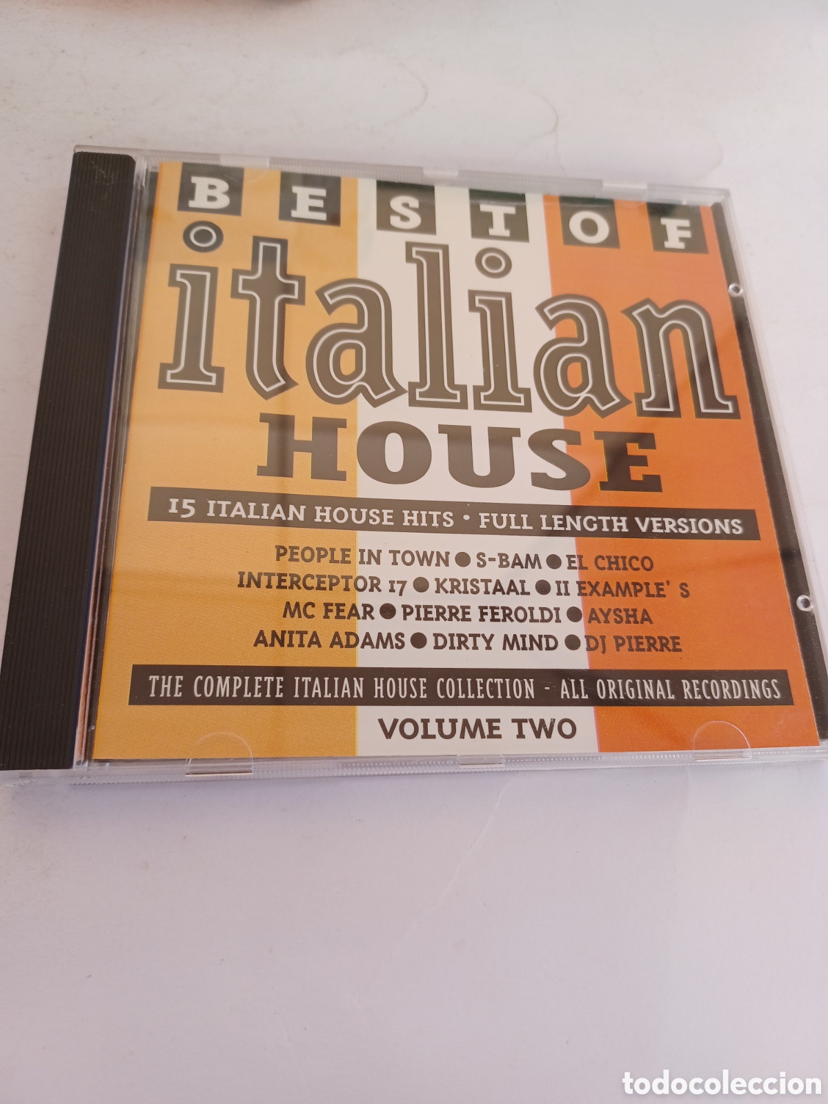 Music CDs: SCD44 Best of italian house 2 CDSEGUNDAMANO
