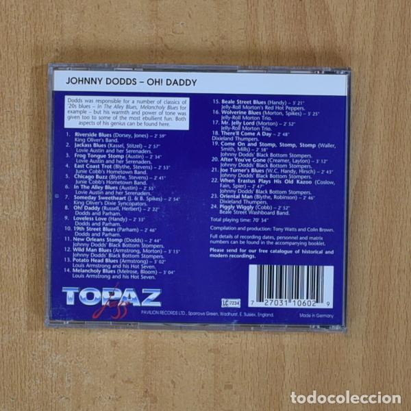 CDs de m&uacute;sica: JOHNNY DODDS - OH DADDY - CD - Foto 2