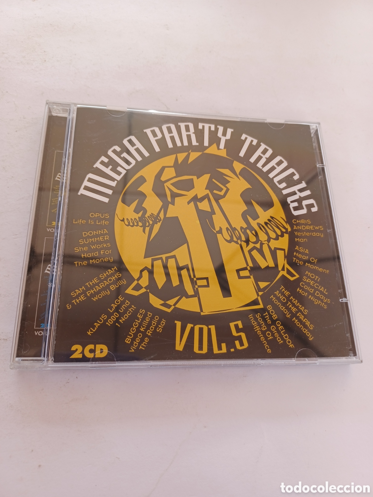 CDs de m&uacute;sica: SCD45 Mega party tracks volumen cinco CDSEGUNDAMANO