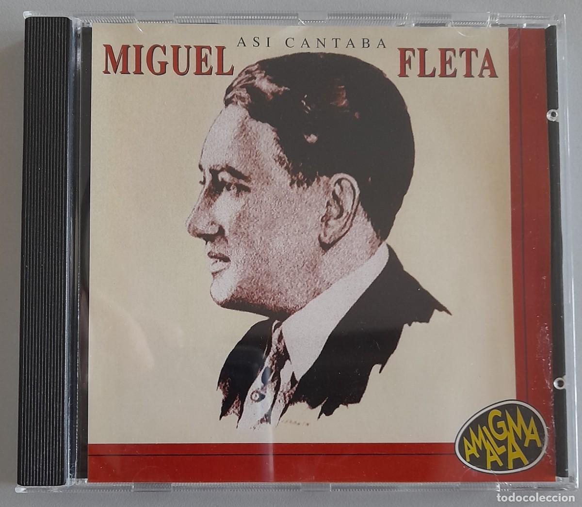CDs de m&uacute;sica: MIGUEL FLETA - ASI CANTABA - Foto 1