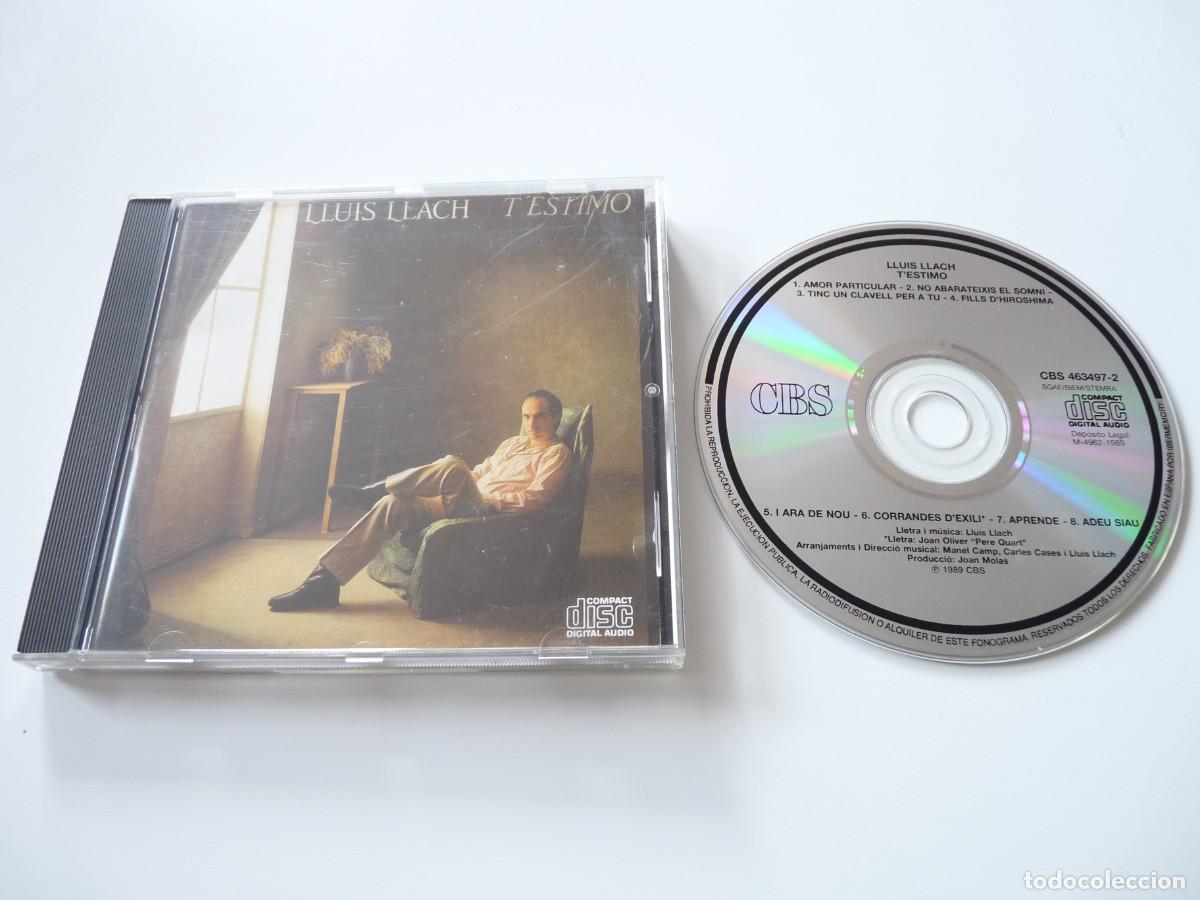 CDs de m&uacute;sica: CD LLUIS LLACH T&acute;ESTIMO REF: 6-26 - Foto 1