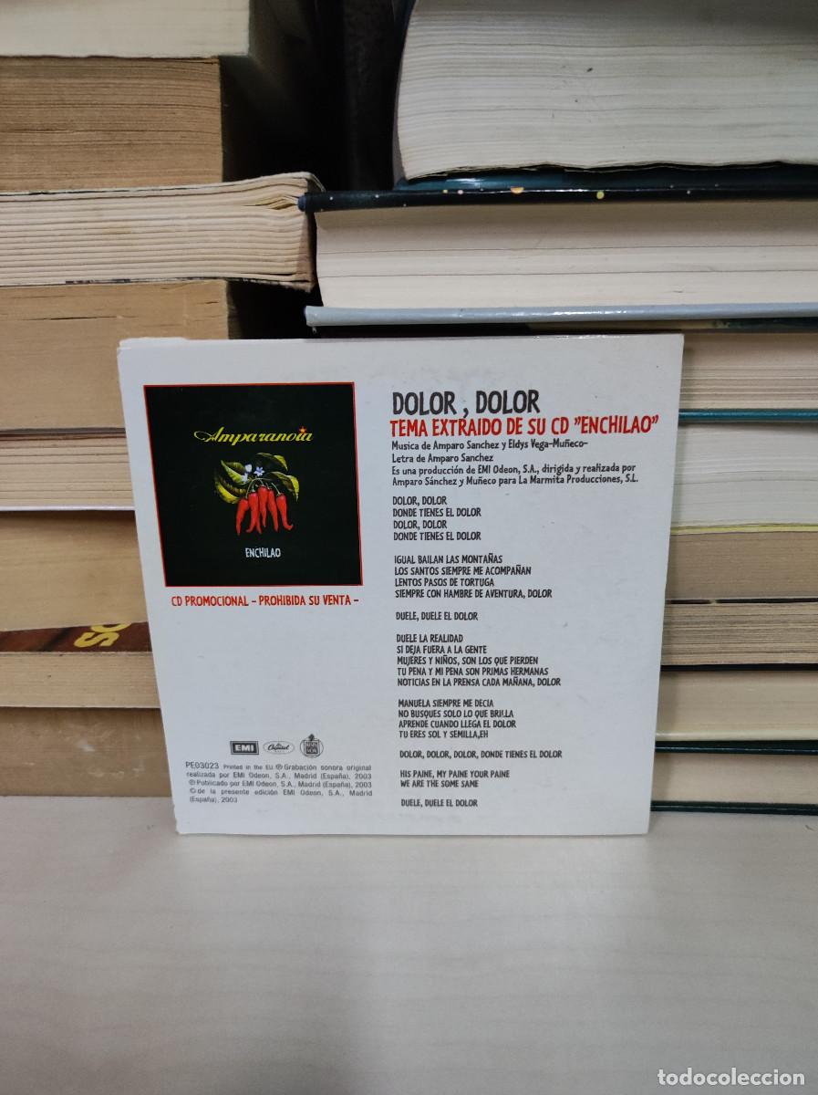 CDs de m&uacute;sica: Amparanoia &ndash; Dolor, Dolor - Foto 2