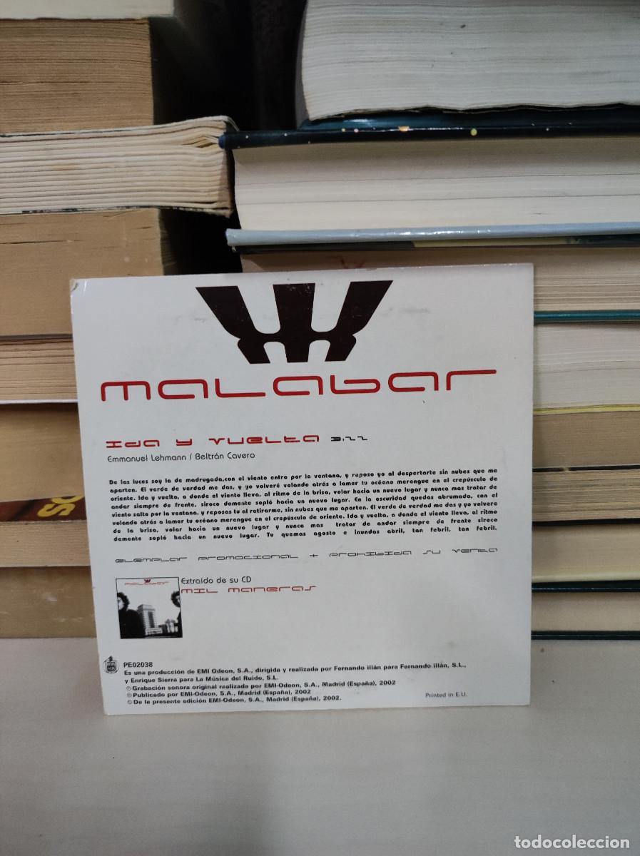 CDs de m&uacute;sica: Malabar &ndash; Ida Y Vuelta - Foto 2