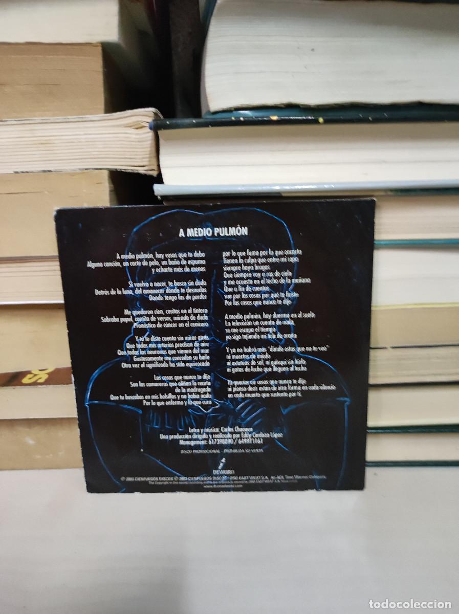 CDs de m&uacute;sica: Carlos Chaouen &ndash; A Medio Pulm&oacute;n - Foto 2
