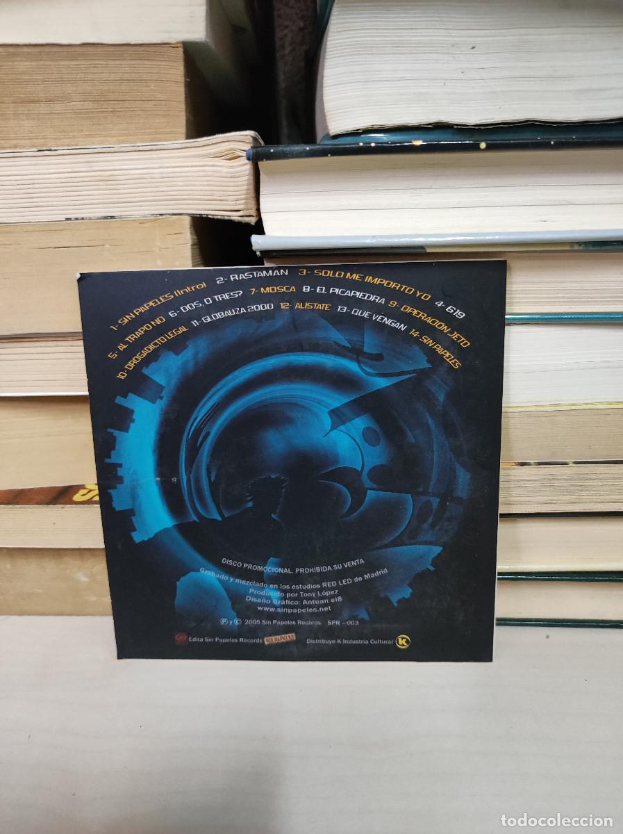 CDs de m&uacute;sica: Sin Papeles &ndash; Duermes ? - Foto 2