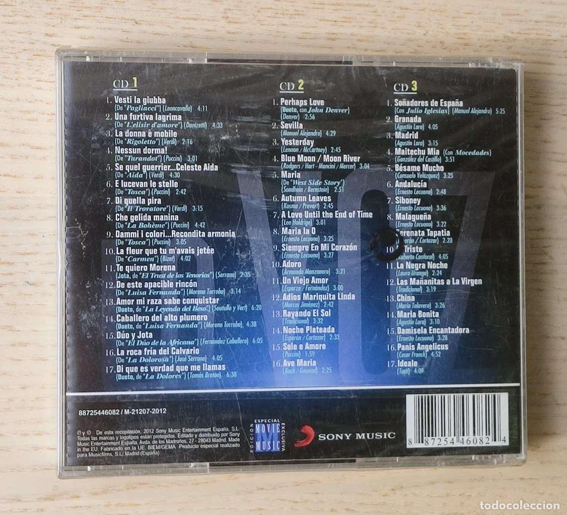 CDs de m&uacute;sica: PL&Aacute;CIDO DOMINGO - LA VOZ (Box 3 CD) - Foto 2