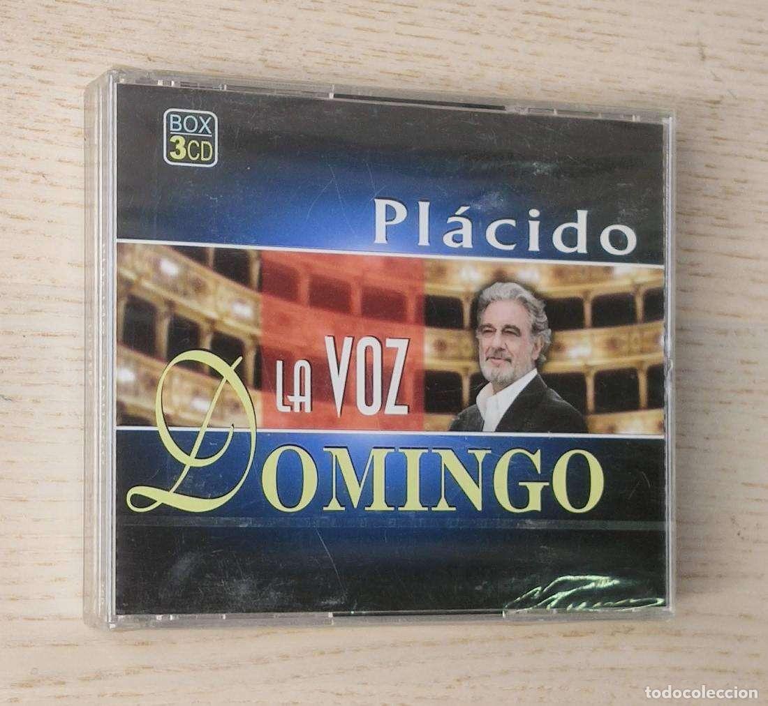 CDs de m&uacute;sica: PL&Aacute;CIDO DOMINGO - LA VOZ (Box 3 CD) - Foto 1
