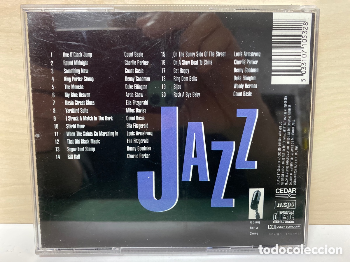CDs de m&uacute;sica: Various - Jazz Greats (CD, Comp) - Foto 2