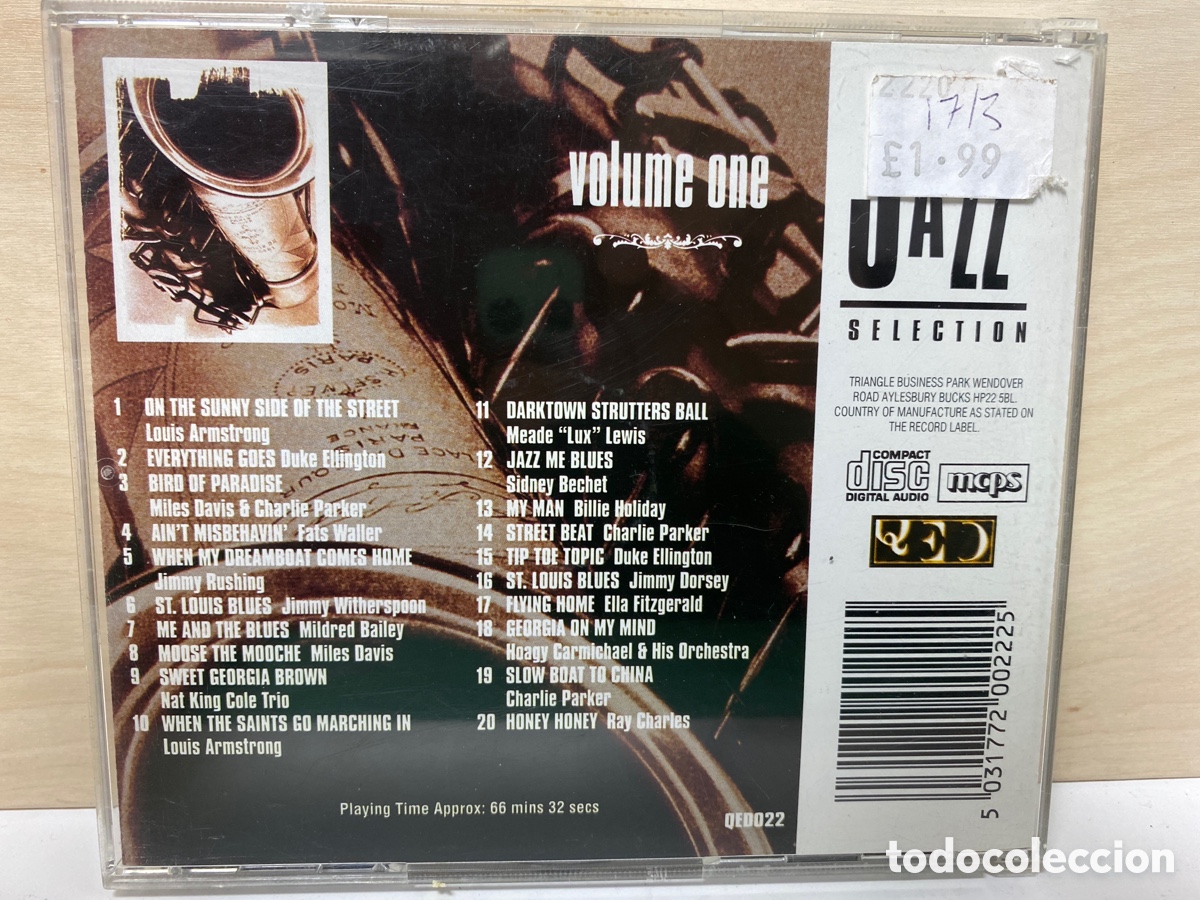 CDs de m&uacute;sica: Various - The Jazz Selection Volume One (CD, Comp) - Foto 2