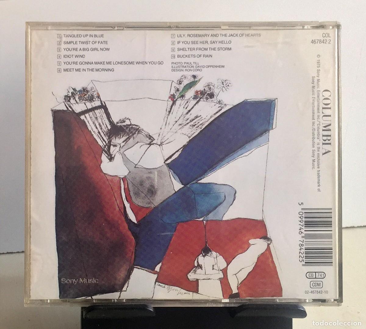 CDs de m&uacute;sica: Bob Dylan - Blood On The Tracks - CD - Foto 2