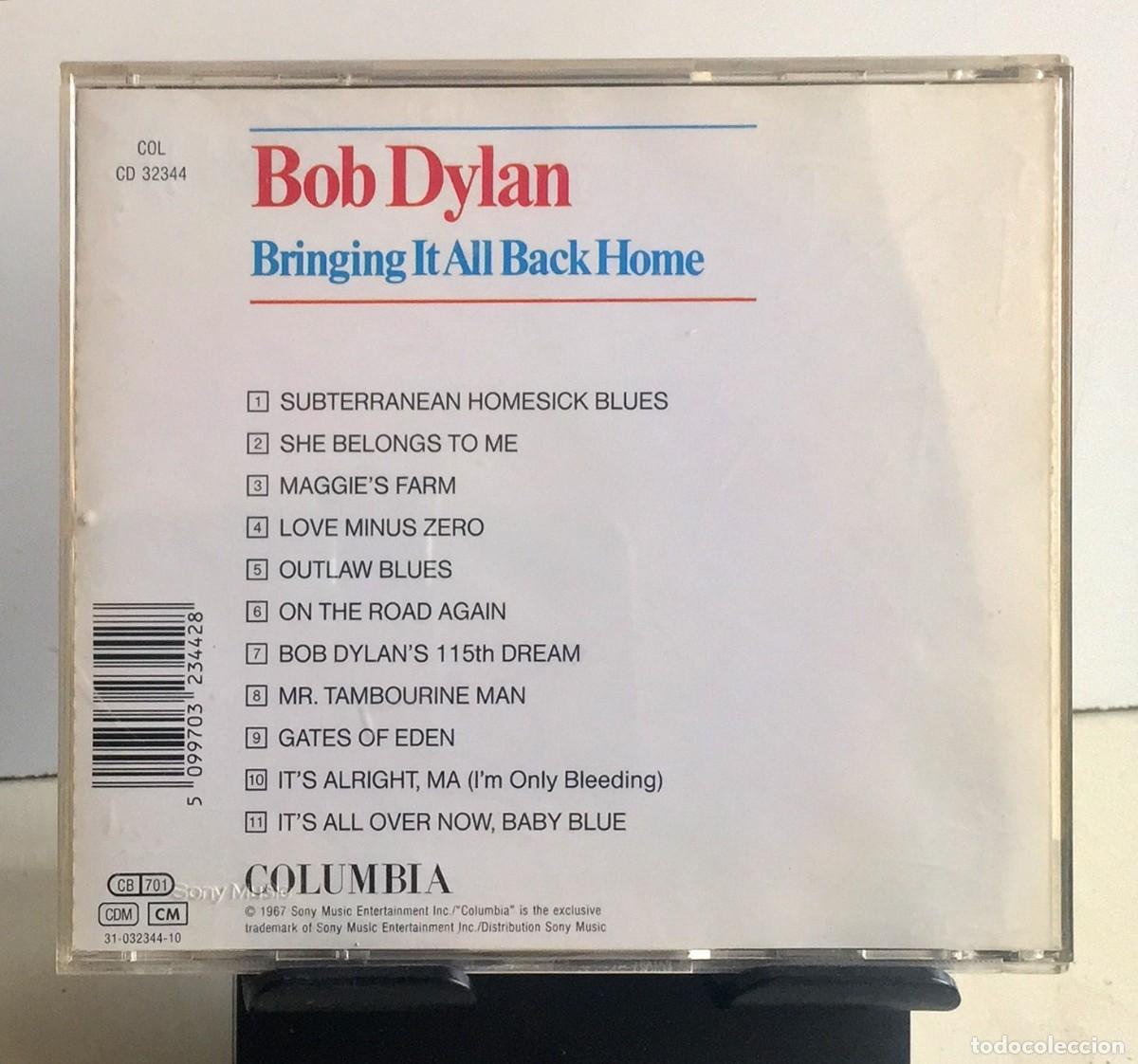 CDs de m&uacute;sica: Bob Dylan - Bringing It All Back Home - CD - Foto 2