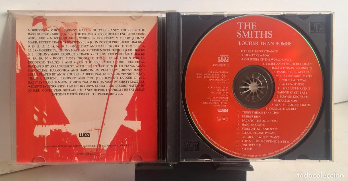 CDs de m&uacute;sica: The Smiths - Louder Than Bombs - CD - Foto 3