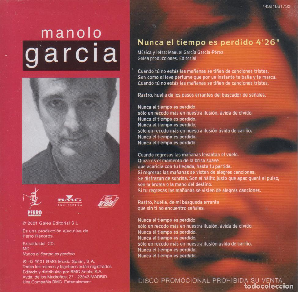 Manolo Garcia éxitos De Colección Álbum Grandes Éxitos 