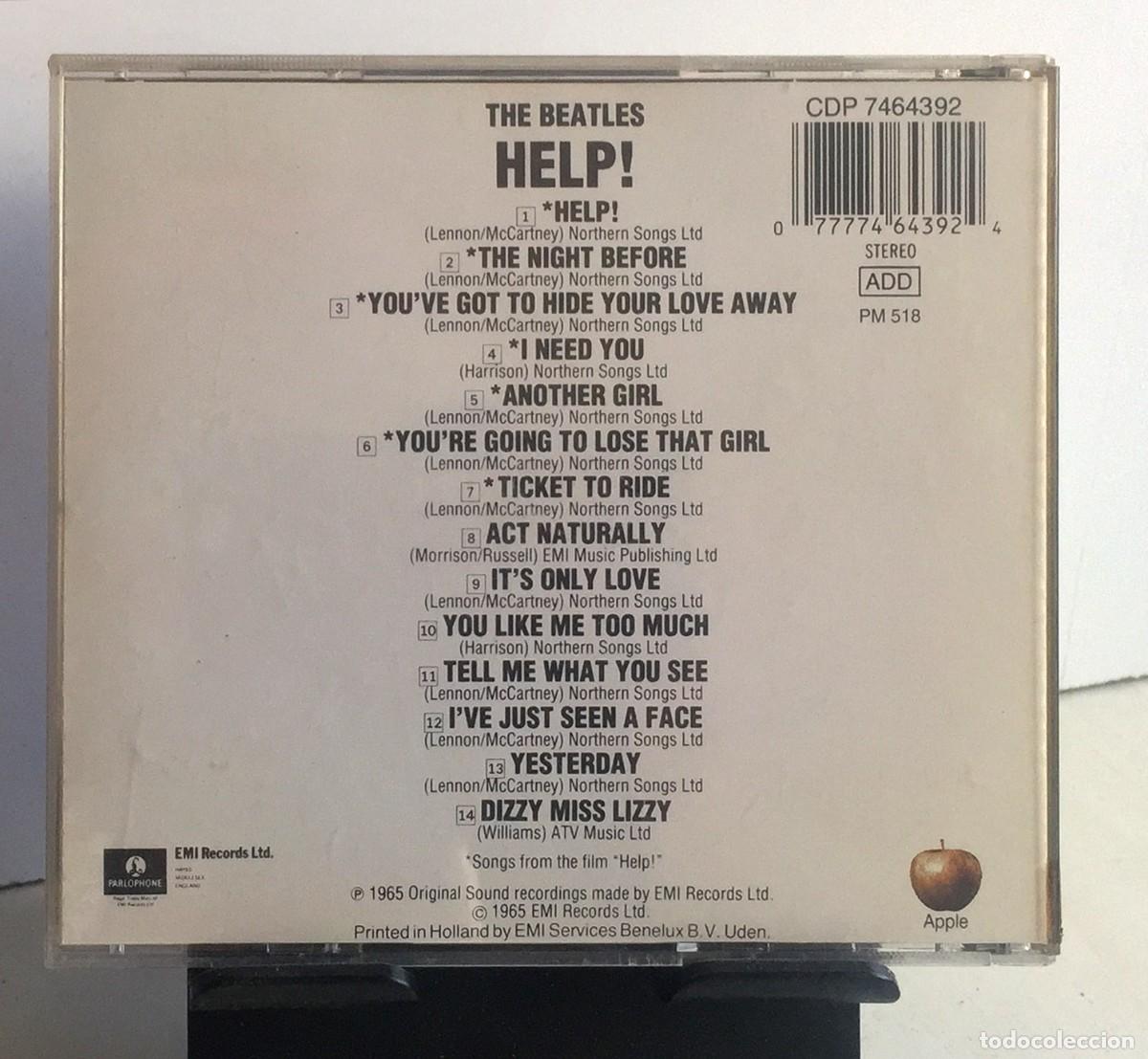 CDs de m&uacute;sica: The Beatles - Help! - CD - Foto 2