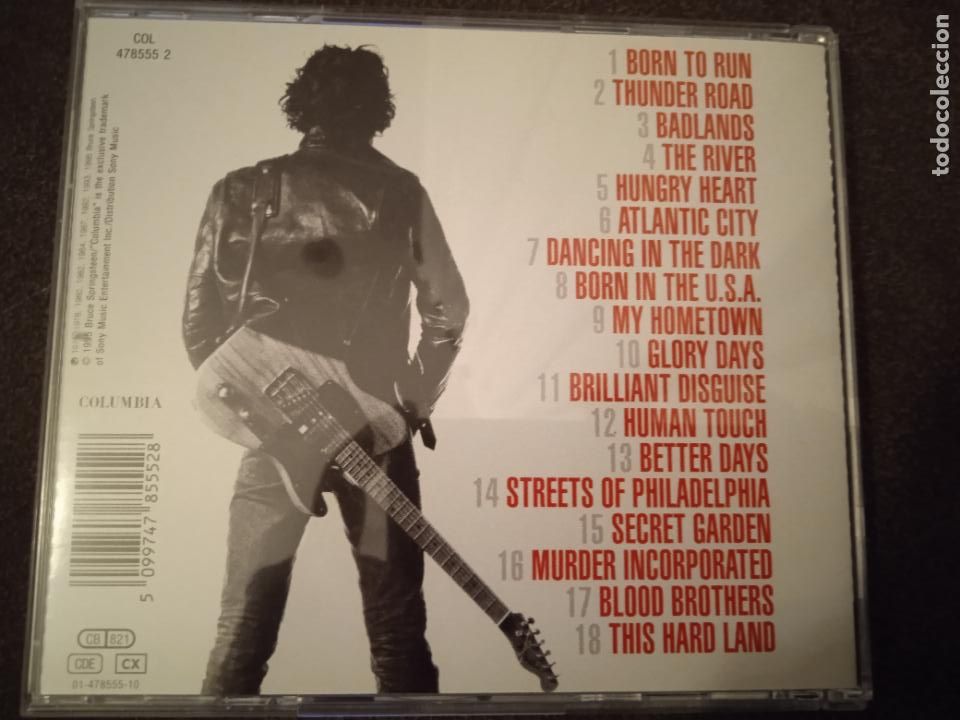 CDs de m&uacute;sica: CD- bruce springsteen greatest hits - Foto 3