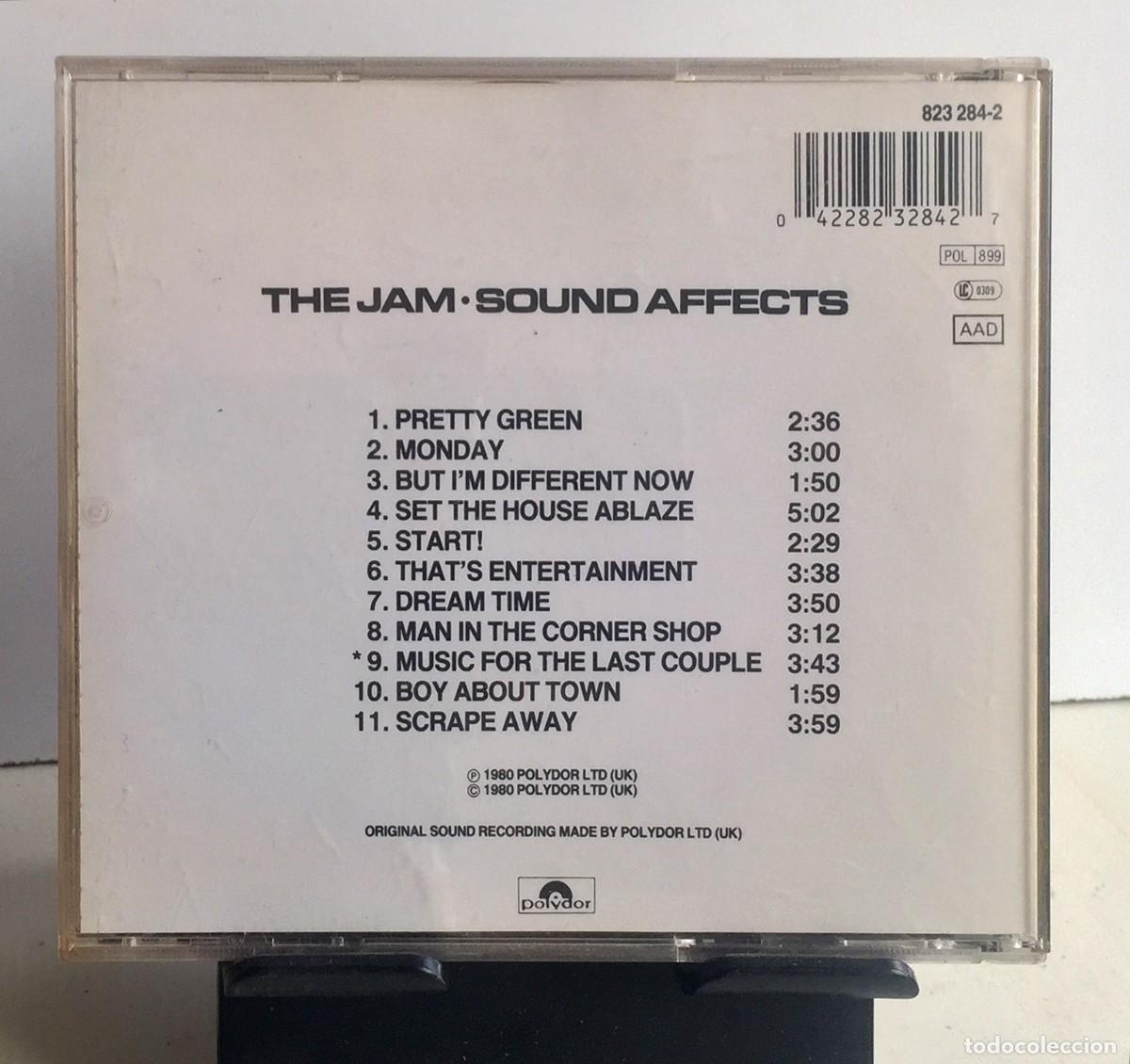 CDs de m&uacute;sica: The Jam - Sound Affects - CD - Foto 2