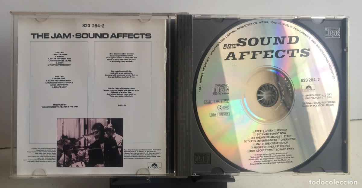 CDs de m&uacute;sica: The Jam - Sound Affects - CD - Foto 3