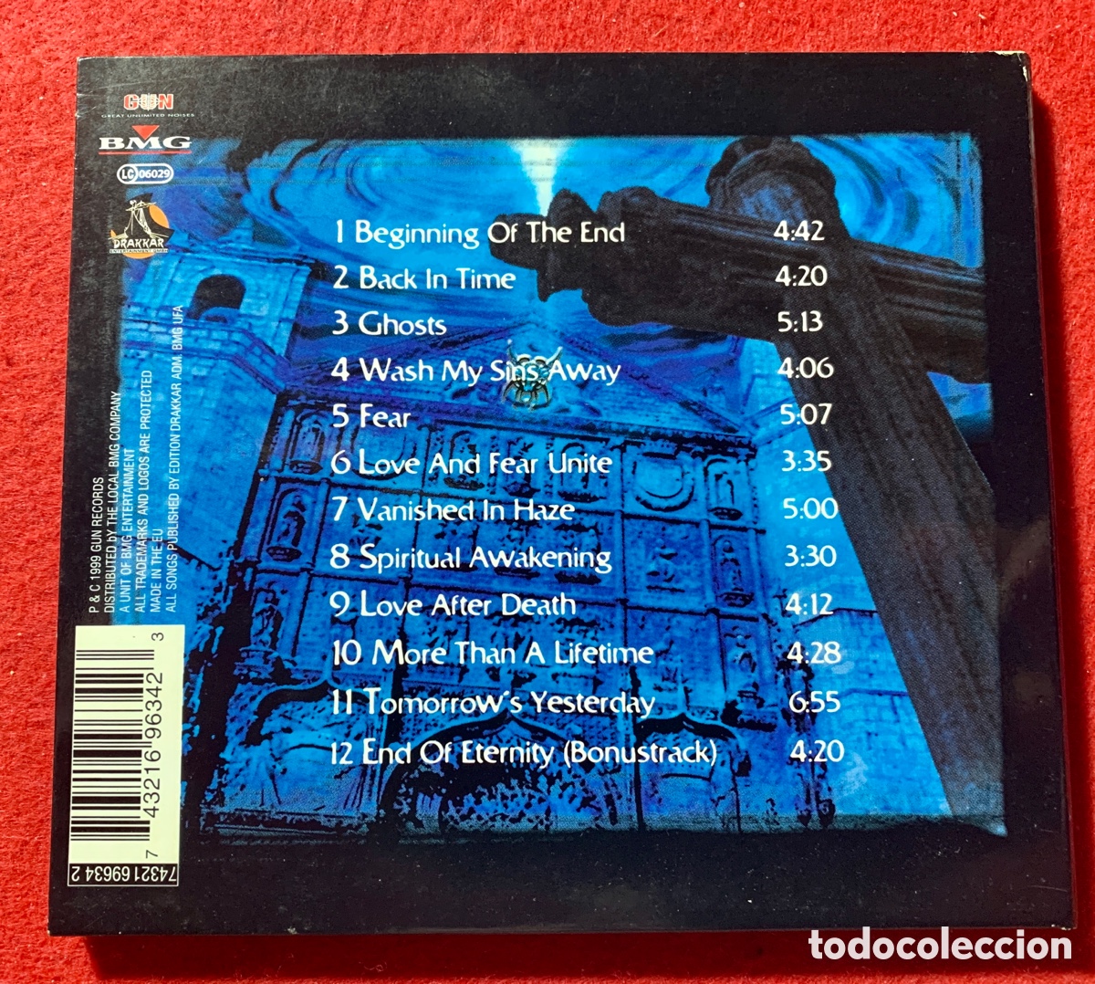 CDs de m&uacute;sica: Rage-Firmado Cd Ghosts- - Foto 2
