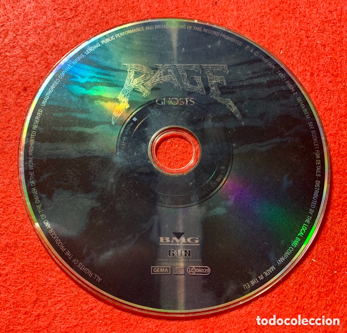 CDs de m&uacute;sica: Rage-Firmado Cd Ghosts- - Foto 5