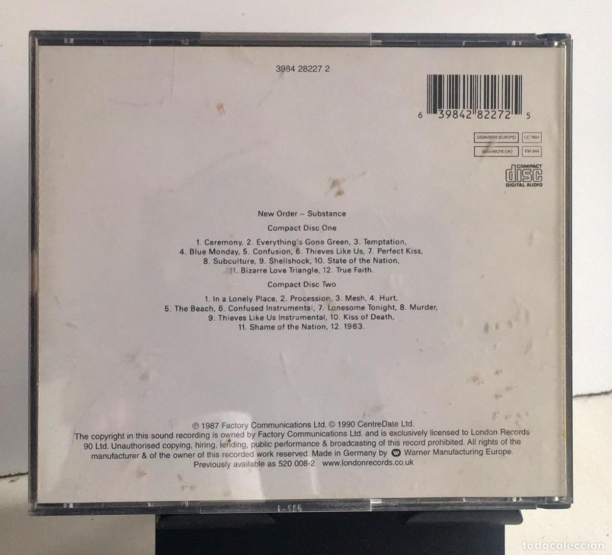 CDs de m&uacute;sica: New Order - Substance - 2 x CD - Foto 2