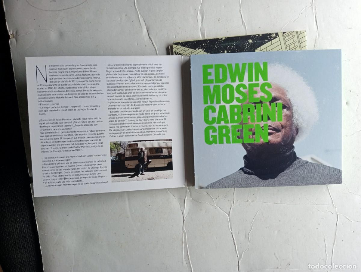 CDs de m&uacute;sica: Edwin Moses &lrm;&ndash; Cabrini Green cd muy raro - Foto 2