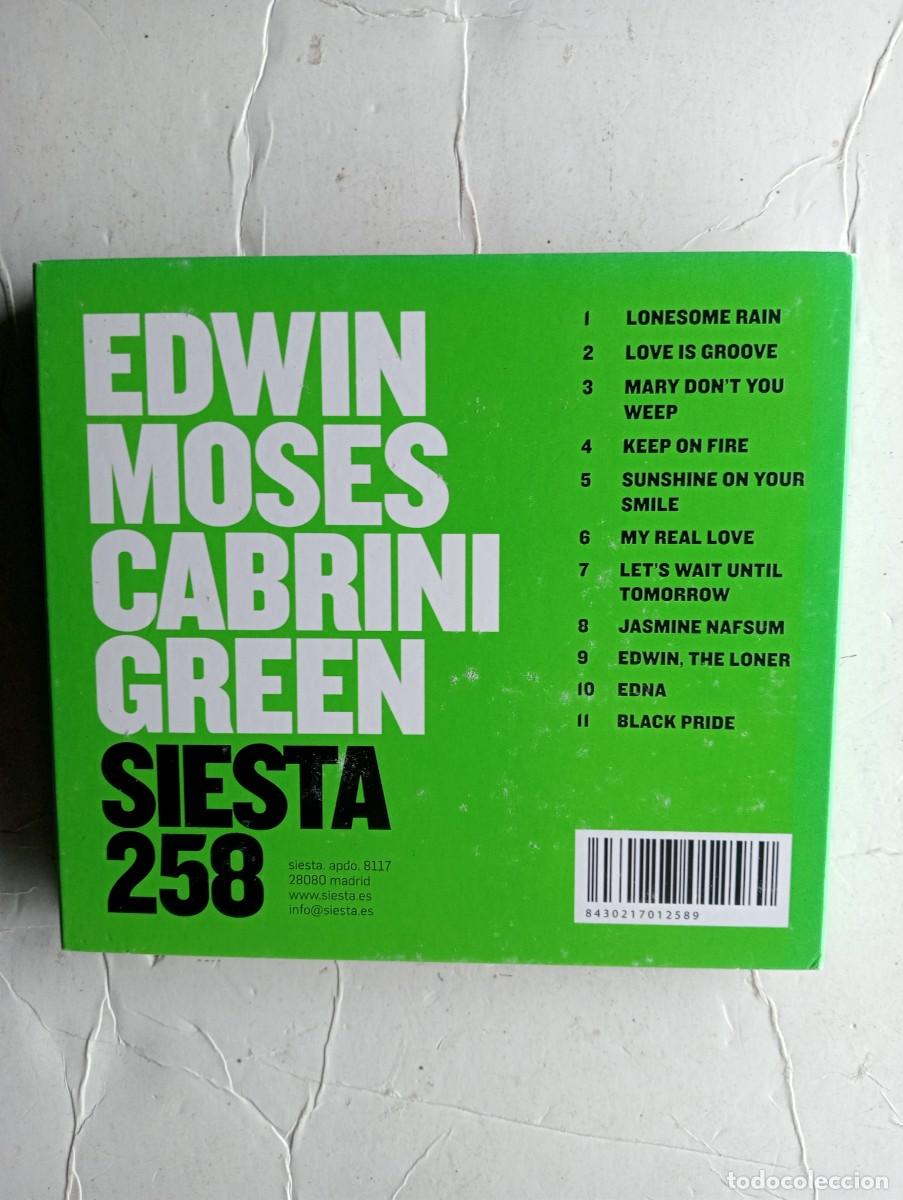CDs de m&uacute;sica: Edwin Moses &lrm;&ndash; Cabrini Green cd muy raro - Foto 4