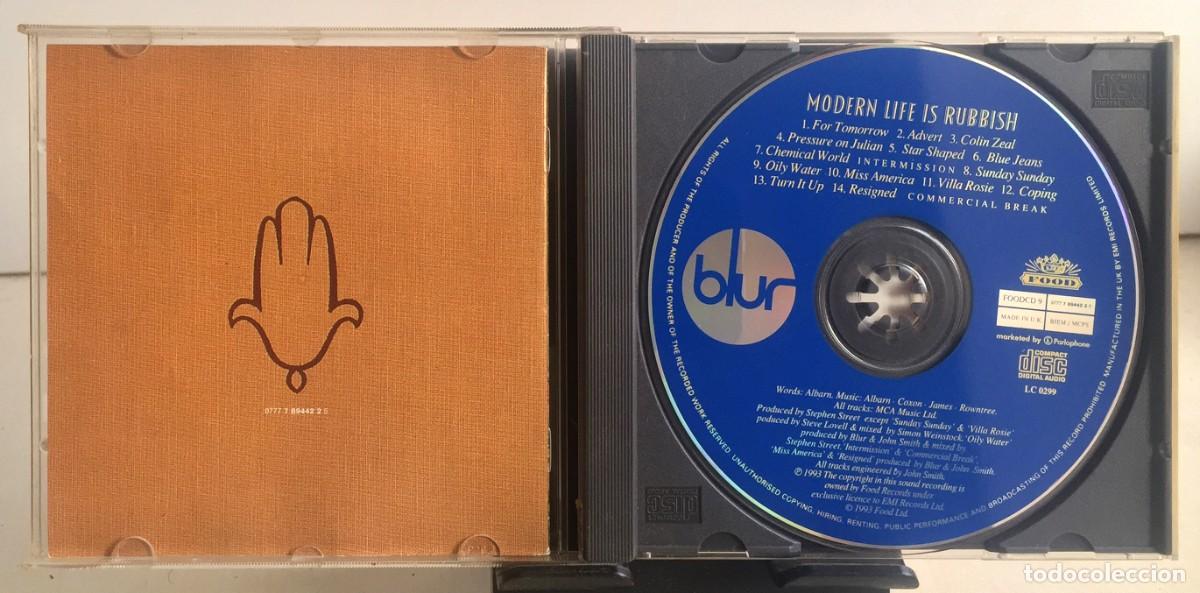 CDs de m&uacute;sica: Blur - Modern Life Is Rubbish - CD - Foto 3