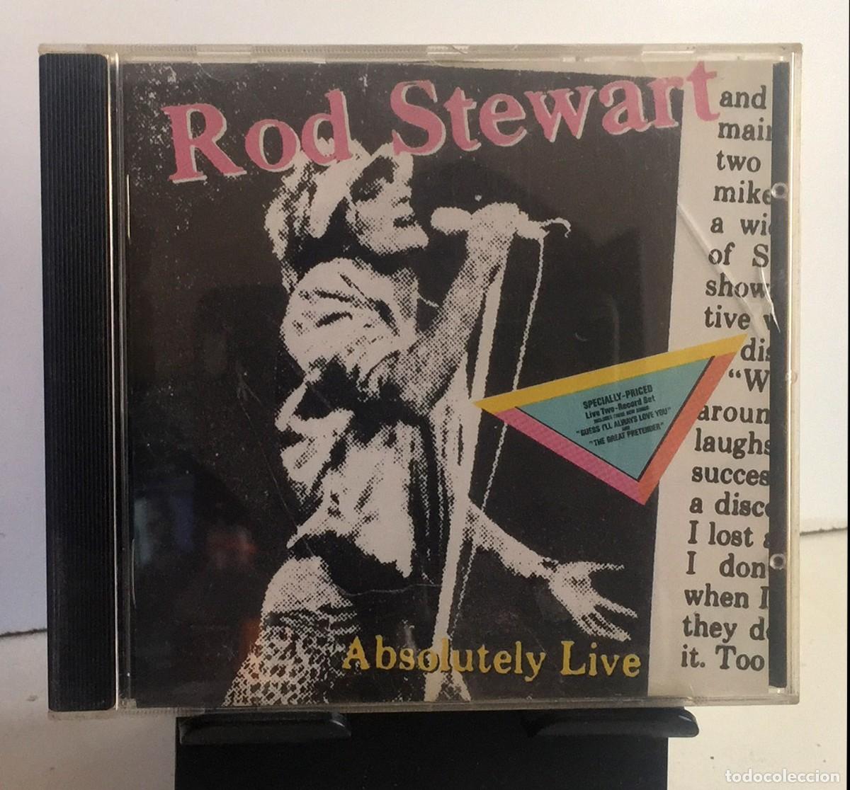 CDs de m&uacute;sica: Rod Stewart - Absolutely Live - CD - Foto 1