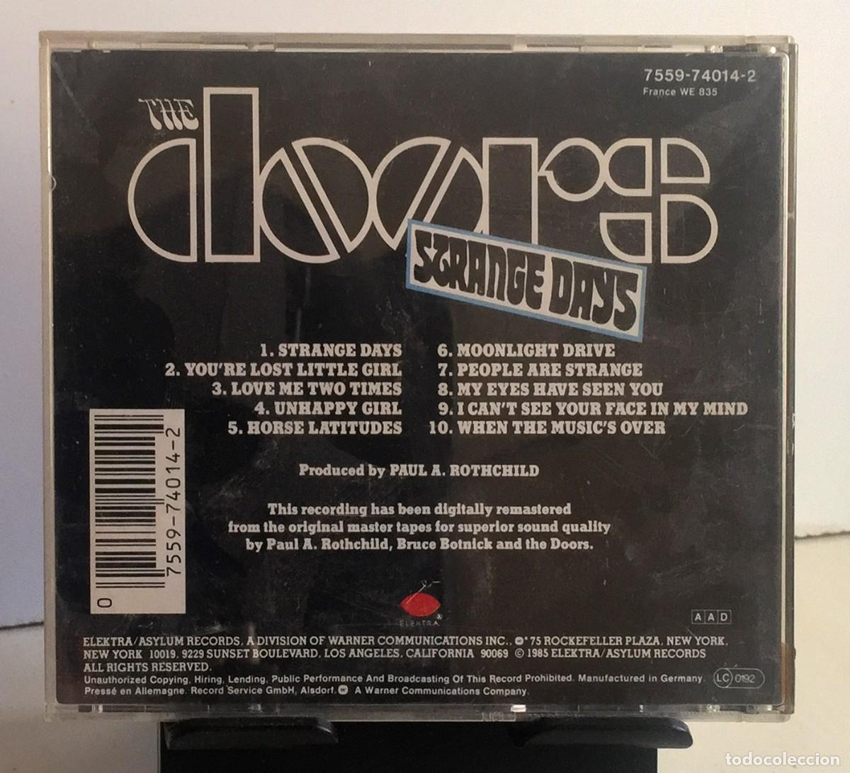 CDs de m&uacute;sica: The Doors - Strange Days - CD - Foto 2