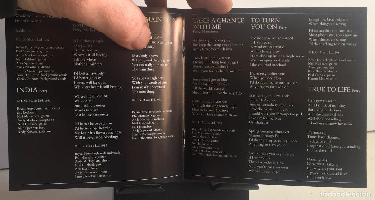 CDs de m&uacute;sica: Roxy Music - Avalon - CD - Foto 4