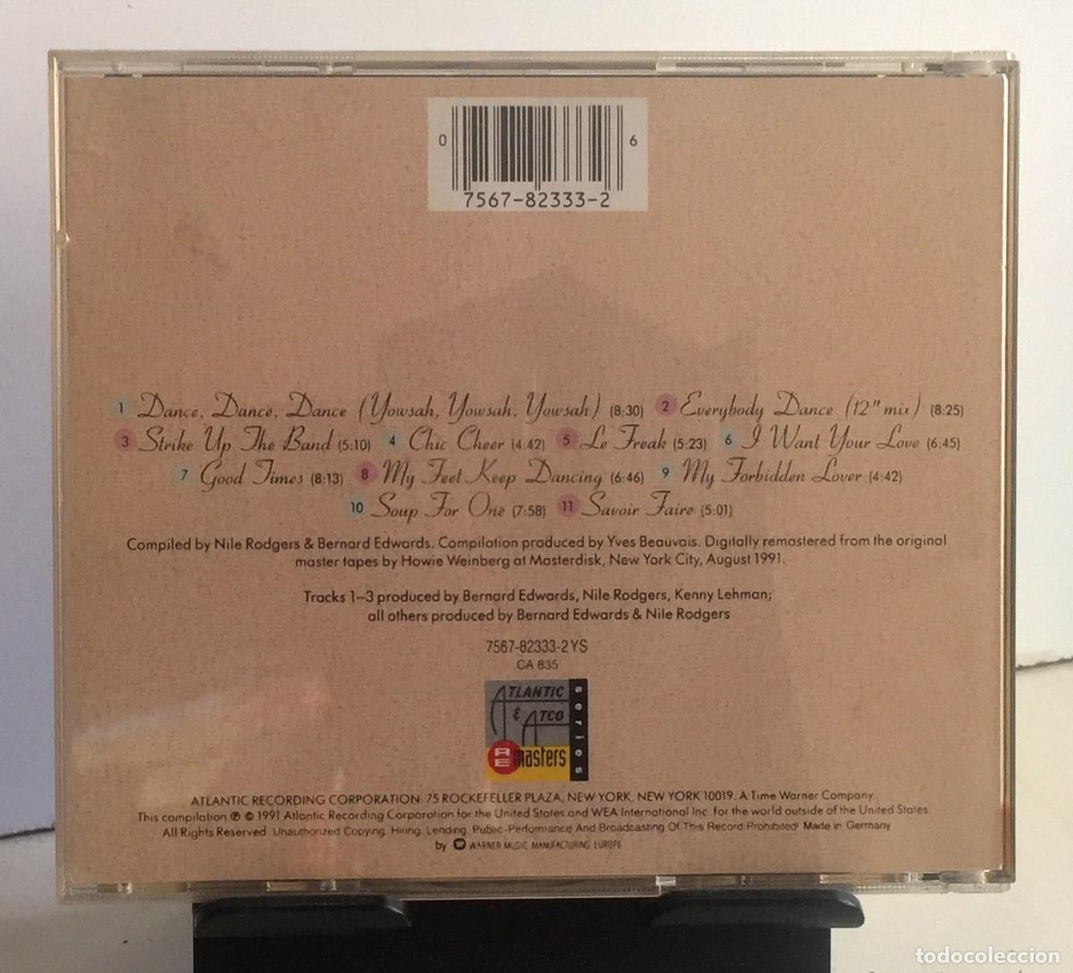 CDs de m&uacute;sica: Chic - Dance Dance Dance. The Best Of Chic - CD - Foto 2