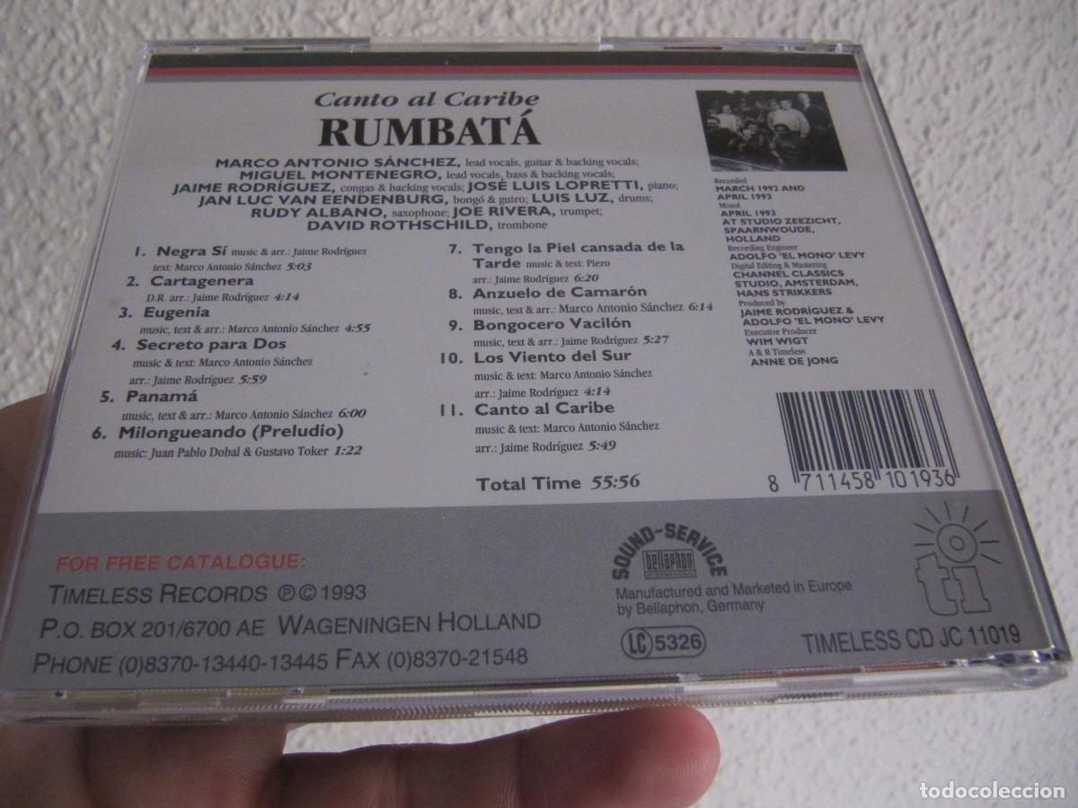 CDs de m&uacute;sica: Rumbata &lrm;&ndash; Canto Al Caribe - Foto 4