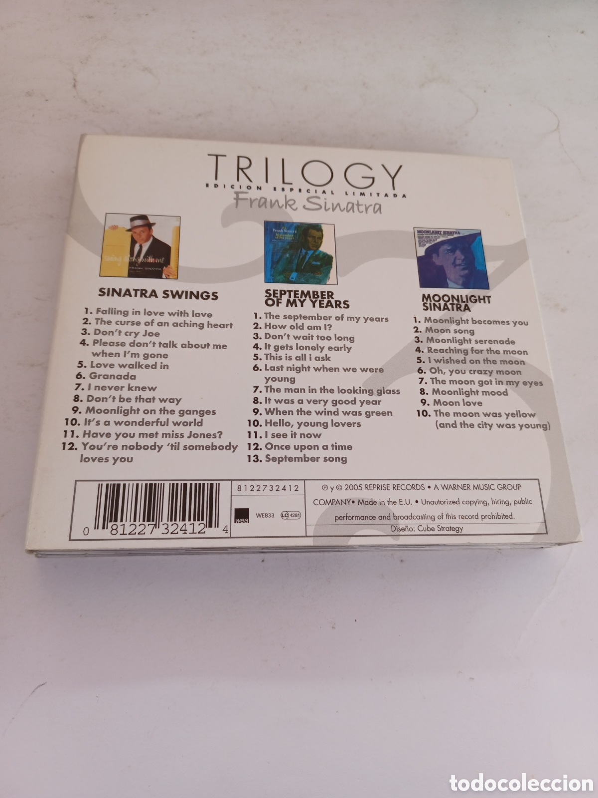 CDs de m&uacute;sica: SCD47 Frank sinatra trilogy CDSEGUNDAMANO - Foto 2