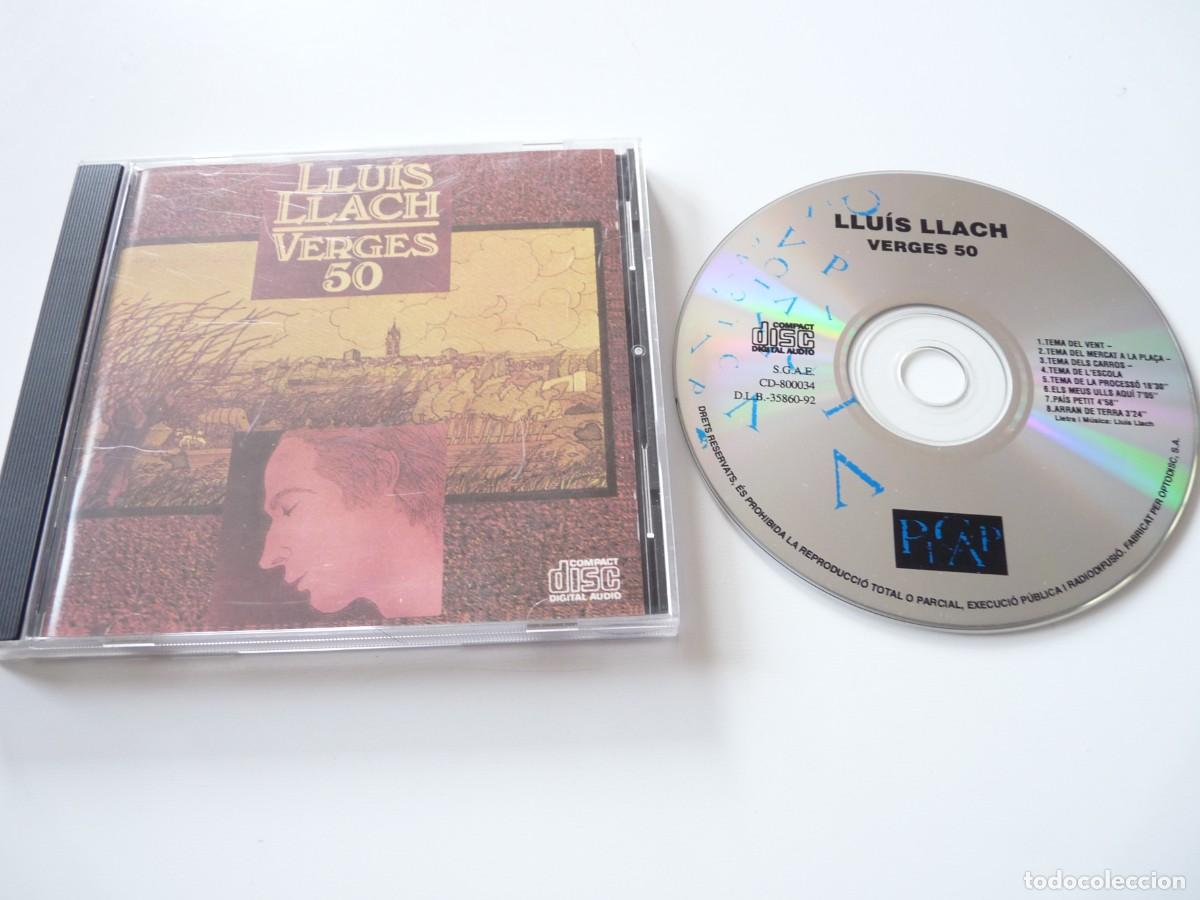 CDs de m&uacute;sica: CD LLUIS LLACH VERGES 50 REF: 6-34 - Foto 1