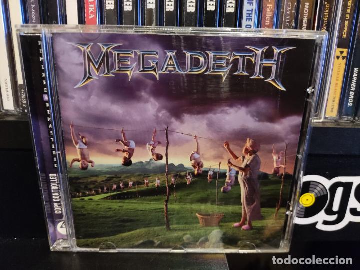 CDs de m&uacute;sica: MEGADETH - YOUTHANASIA - Foto 1