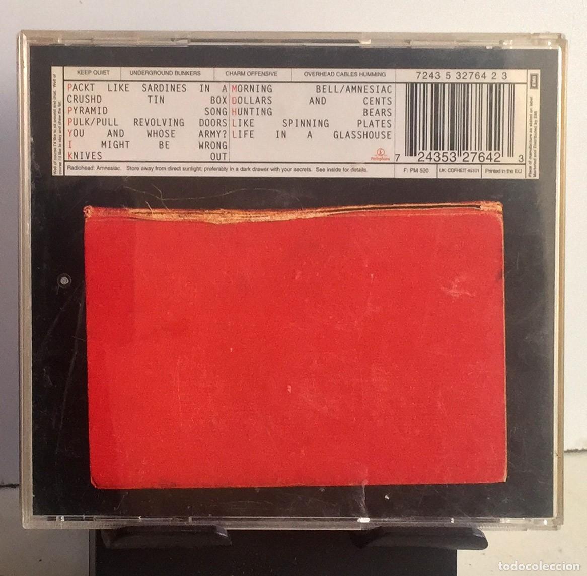 CDs de m&uacute;sica: Radiohead - Amnesiac - CD - Foto 2
