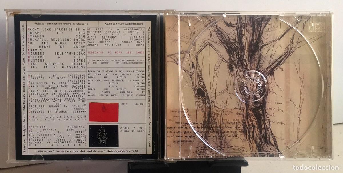 CDs de m&uacute;sica: Radiohead - Amnesiac - CD - Foto 4