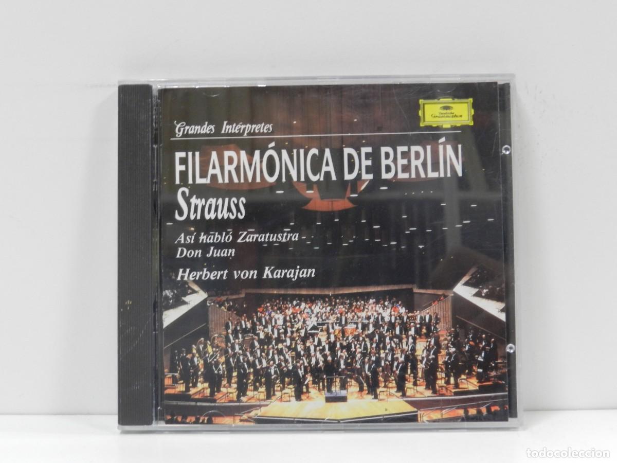 CDs de m&uacute;sica: DISCO CD. Strauss &ndash; Filarm&oacute;nica De Berl&iacute;n. COMPACT DISC. - Foto 1