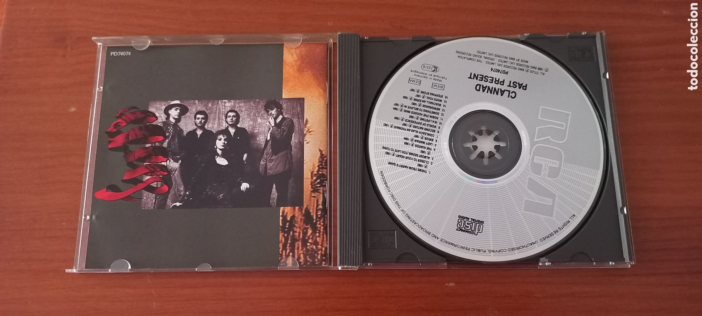 CDs de m&uacute;sica: Clannad CD Past Present BMG - Foto 2