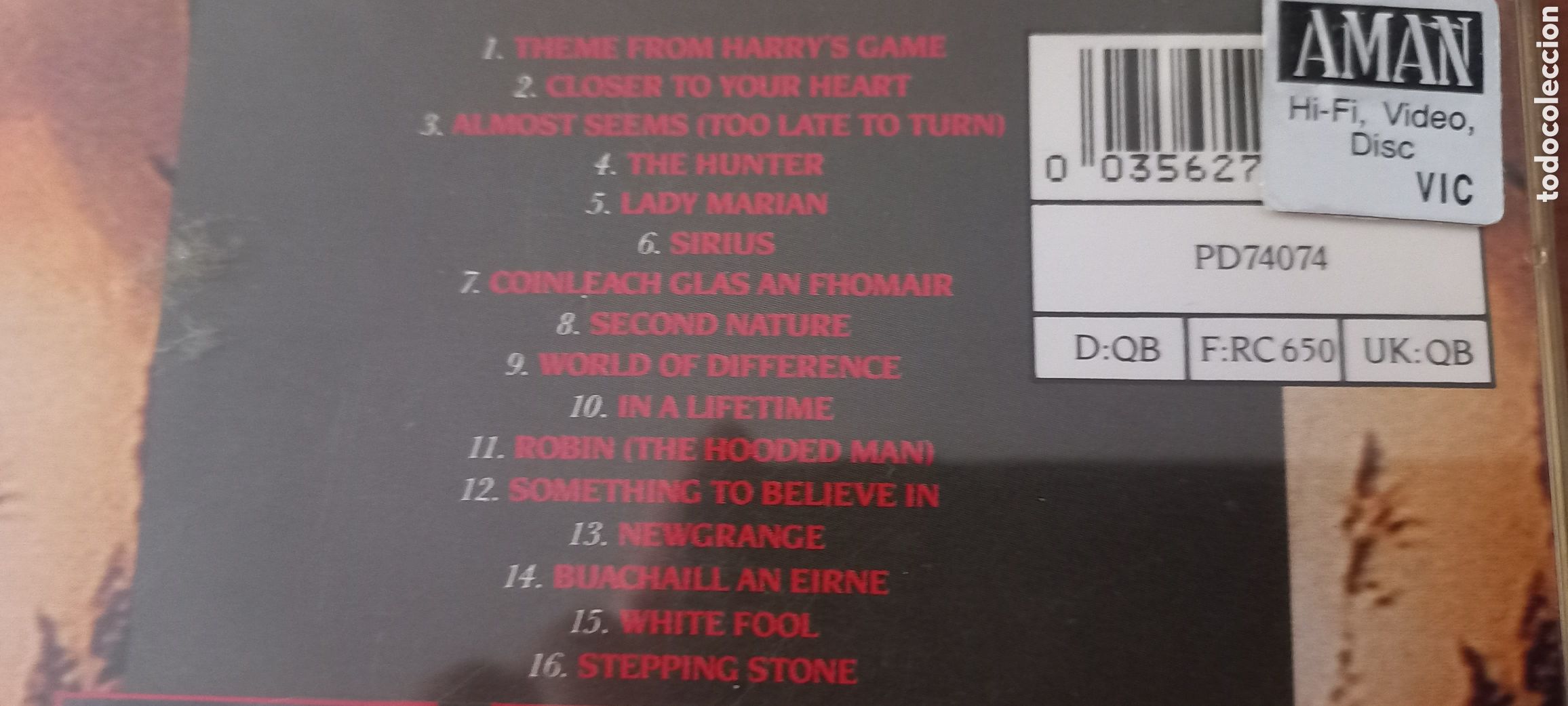 CDs de m&uacute;sica: Clannad CD Past Present BMG - Foto 4