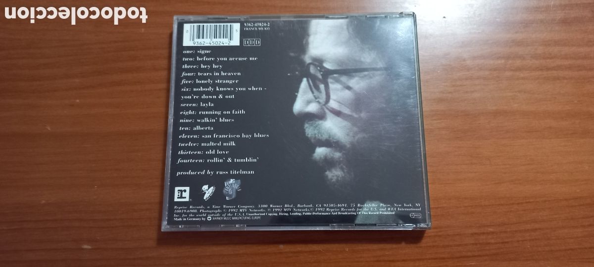 CDs de m&uacute;sica: Eric Clapton CD Unplugged - Foto 3